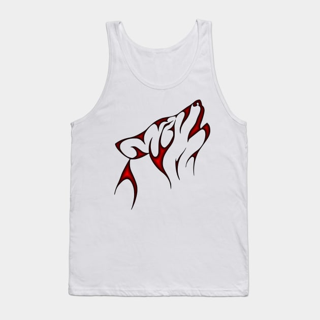 wolf Tank Top by scdesigns